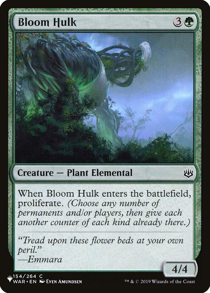 Bloom Hulk (154/264) (The List Reprints)