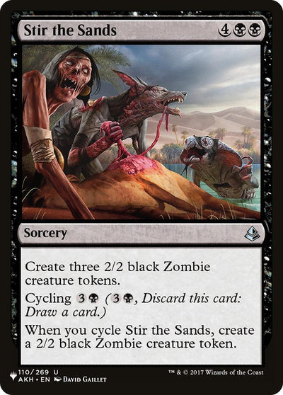Stir the Sands (110/269) (The List Reprints)