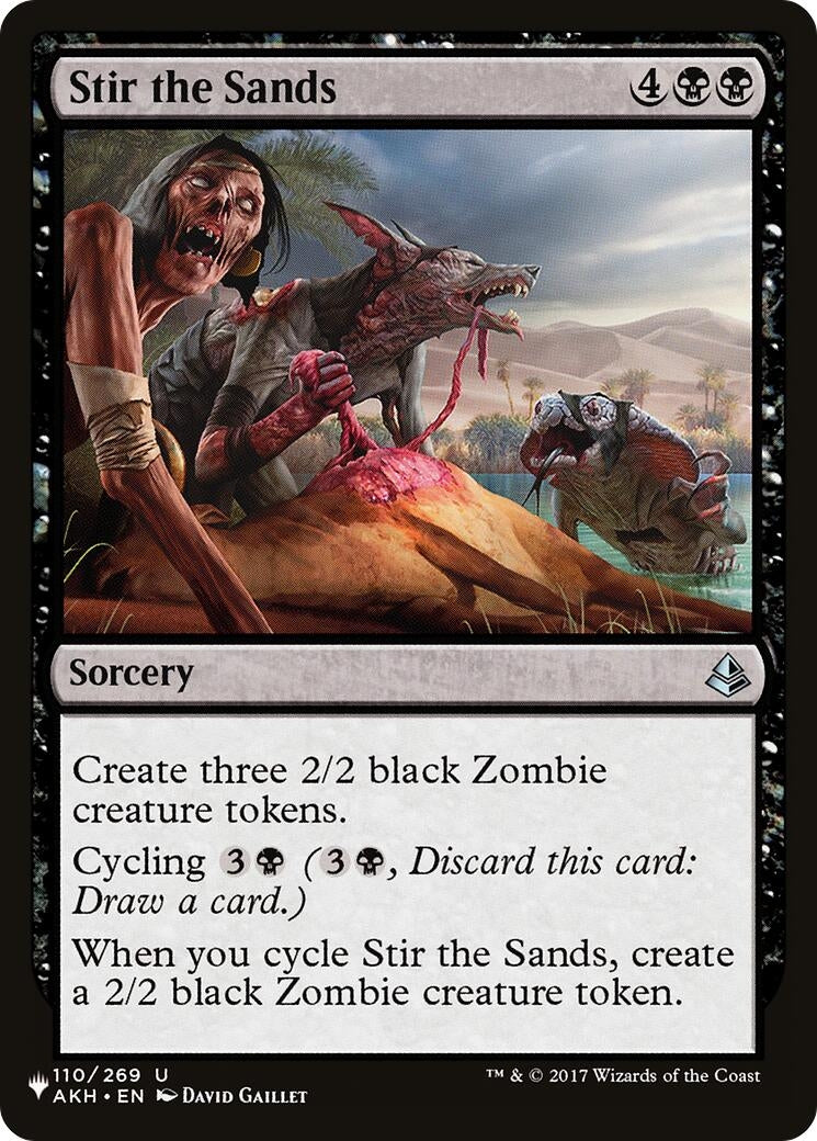 Image for Stir the Sands (110/269) (The List Reprints) - Magic: The Gathering