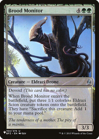 Brood Monitor (164/274) (The List Reprints)