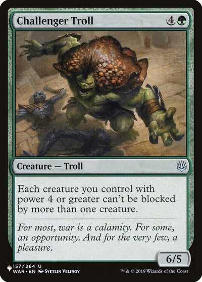 Challenger Troll (157/264) (The List Reprints)