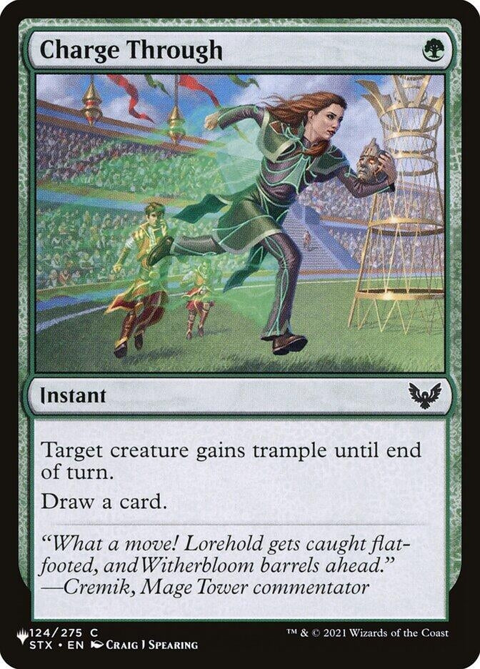 Charge Through (124/275) (The List Reprints)
