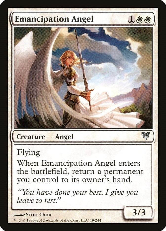 Emancipation Angel (19) (Avacyn Restored)