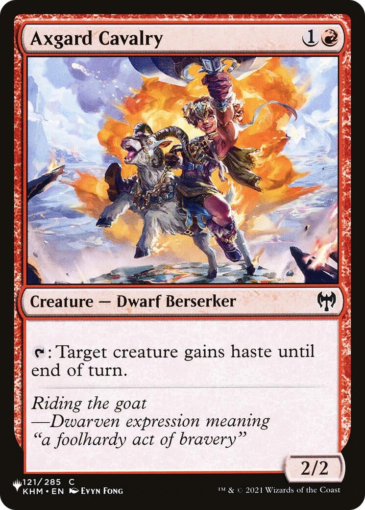 Axgard Cavalry (121/285) (The List Reprints)