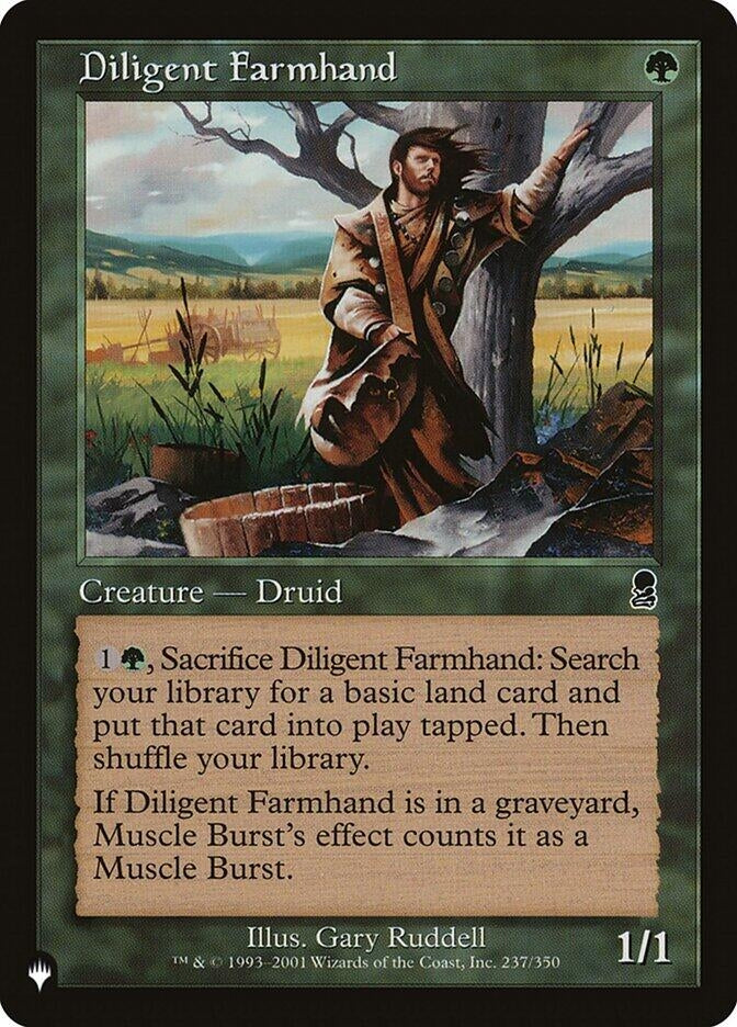Diligent Farmhand (237/350) (The List Reprints)