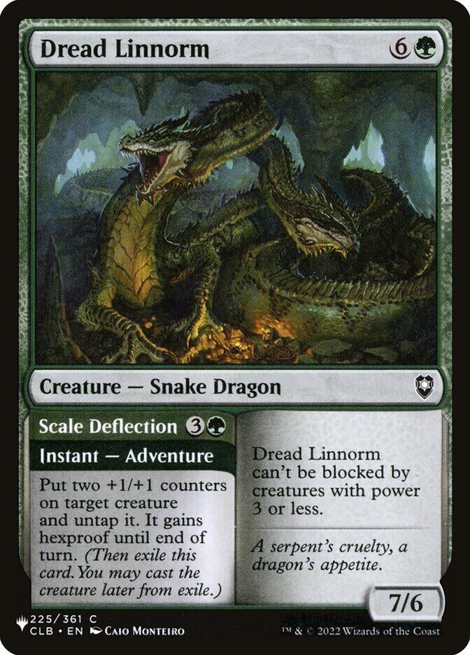 Dread Linnorm (225/361) (The List Reprints)