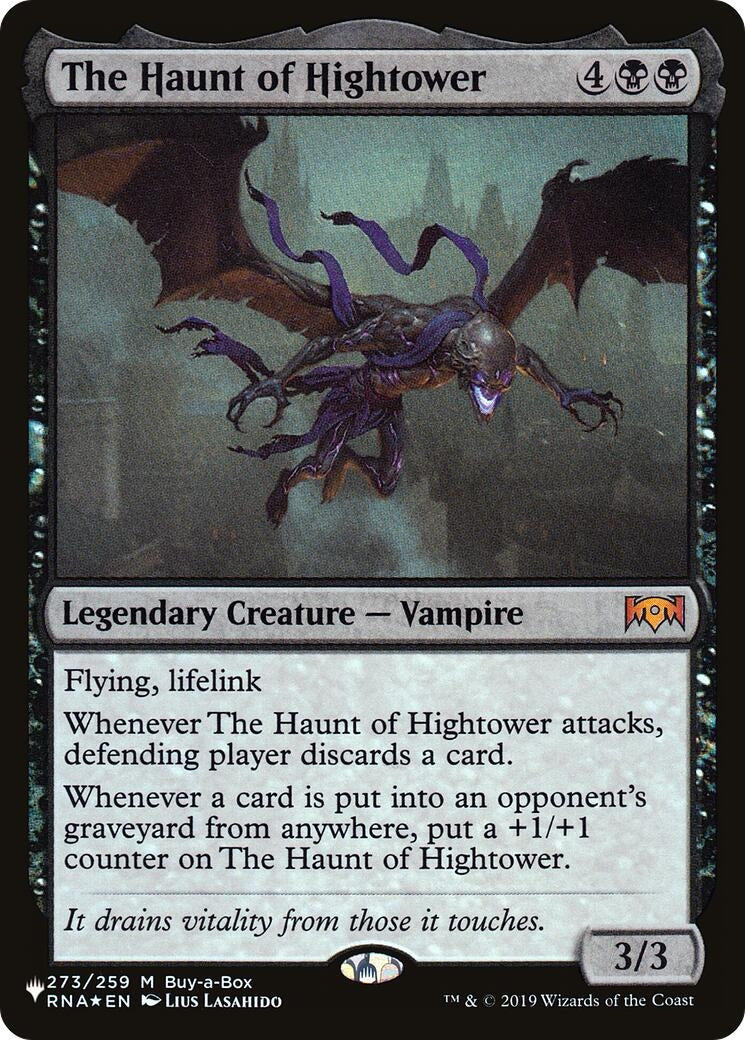 The Haunt of Hightower (273/259) (The List Reprints)