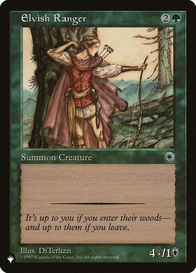 Elvish Ranger (The List Reprints)