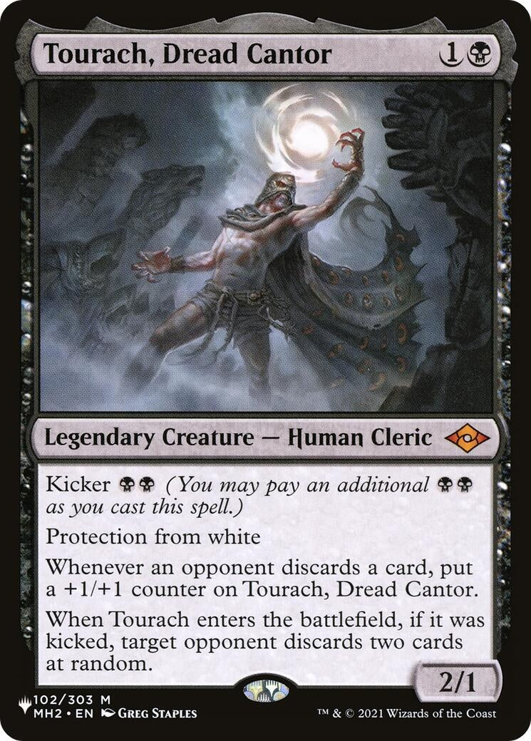 Image for Tourach, Dread Cantor (102/303) (The List Reprints) - Magic: The Gathering