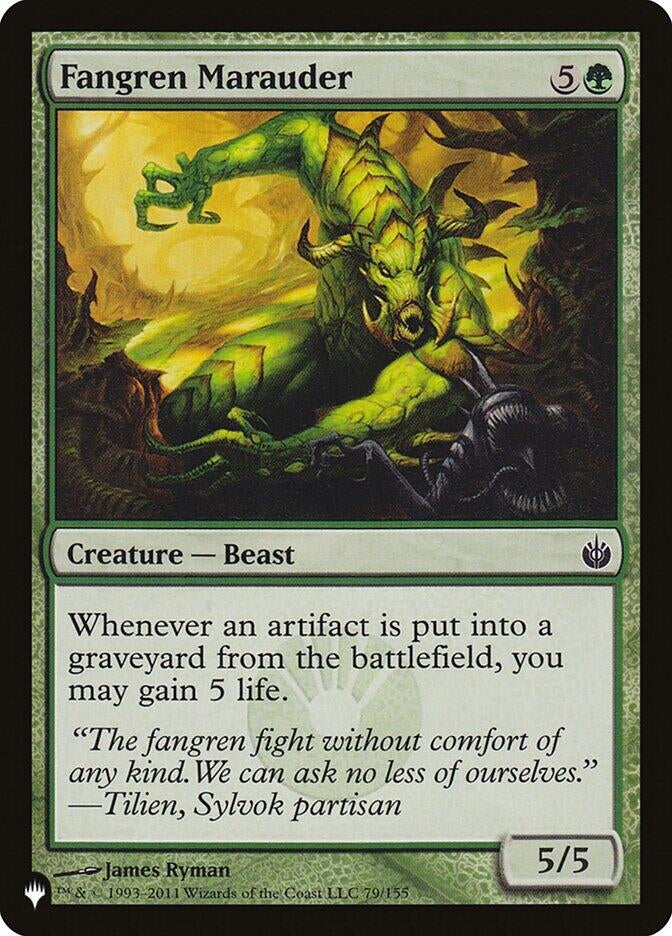 Fangren Marauder (79/155) (The List Reprints)