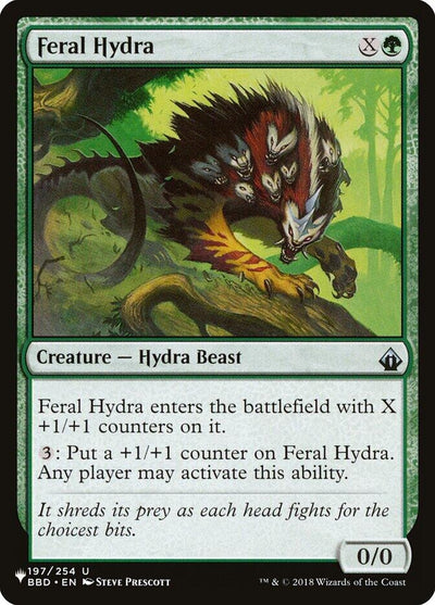 Feral Hydra (197/254) (The List Reprints)