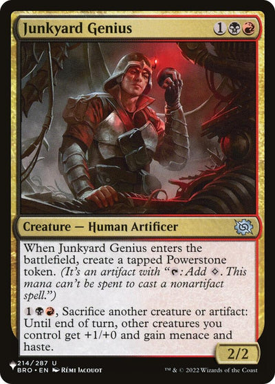 Junkyard Genius (214/012) (The List Reprints)