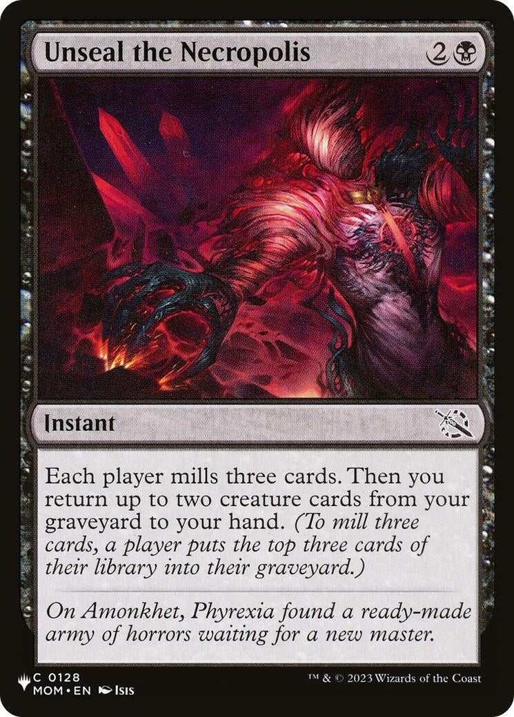 Image for Unseal the Necropolis (0128) - Magic: The Gathering