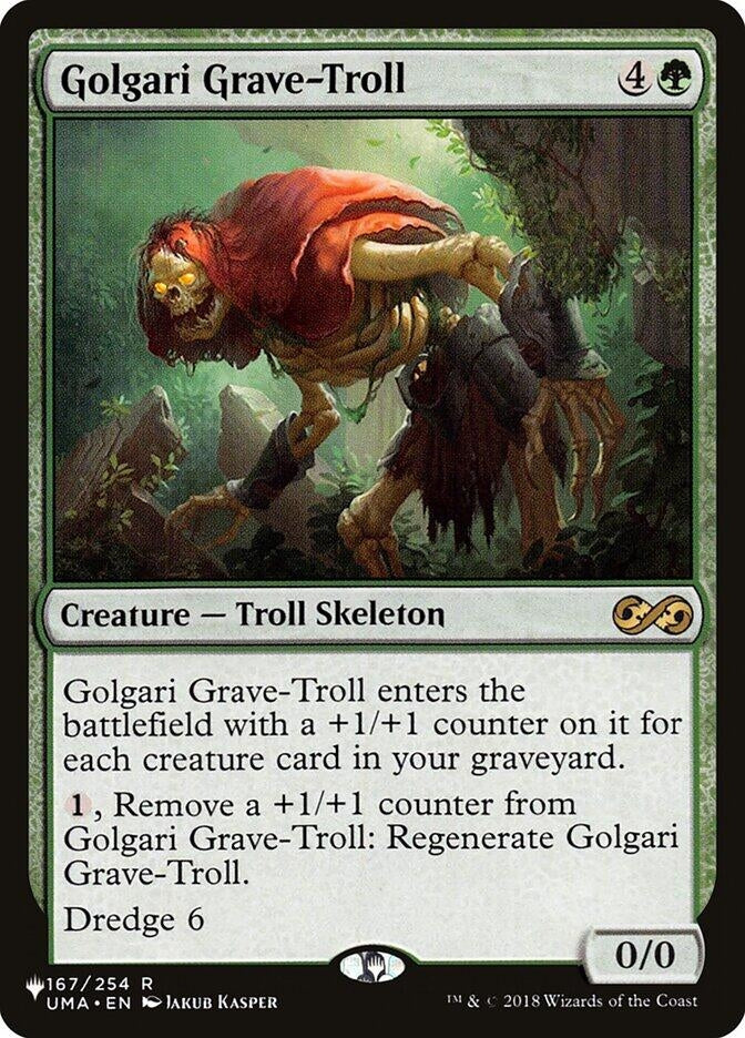 Golgari Grave-Troll (167/254) (The List Reprints)