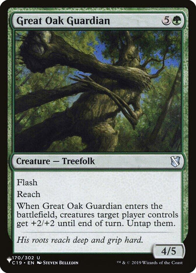 Great Oak Guardian (170/302) (The List Reprints)