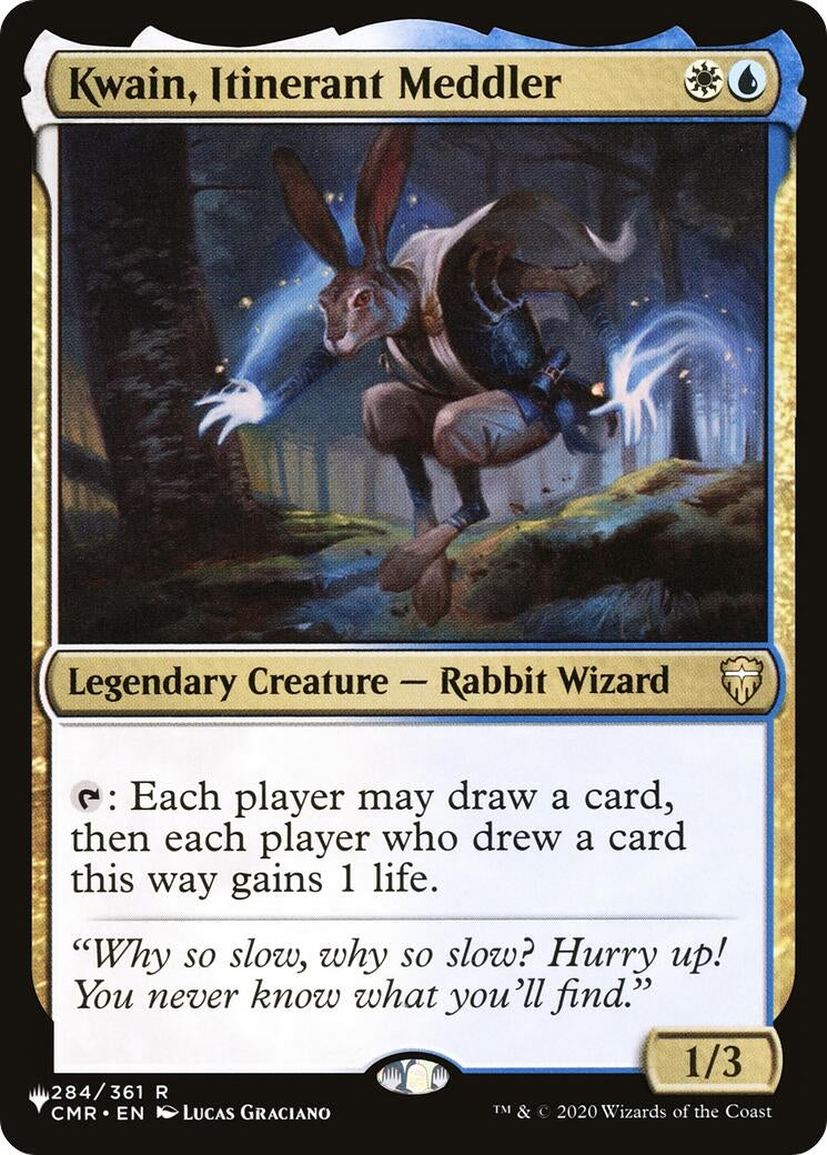 Kwain, Itinerant Meddler (284/361) (The List Reprints)