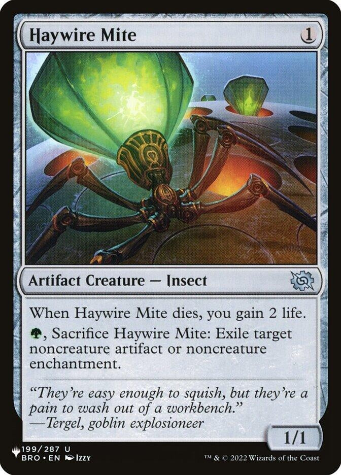 Haywire Mite (199/012) (The List Reprints)