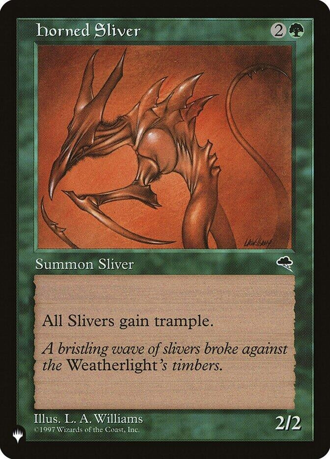 Horned Sliver (The List Reprints)