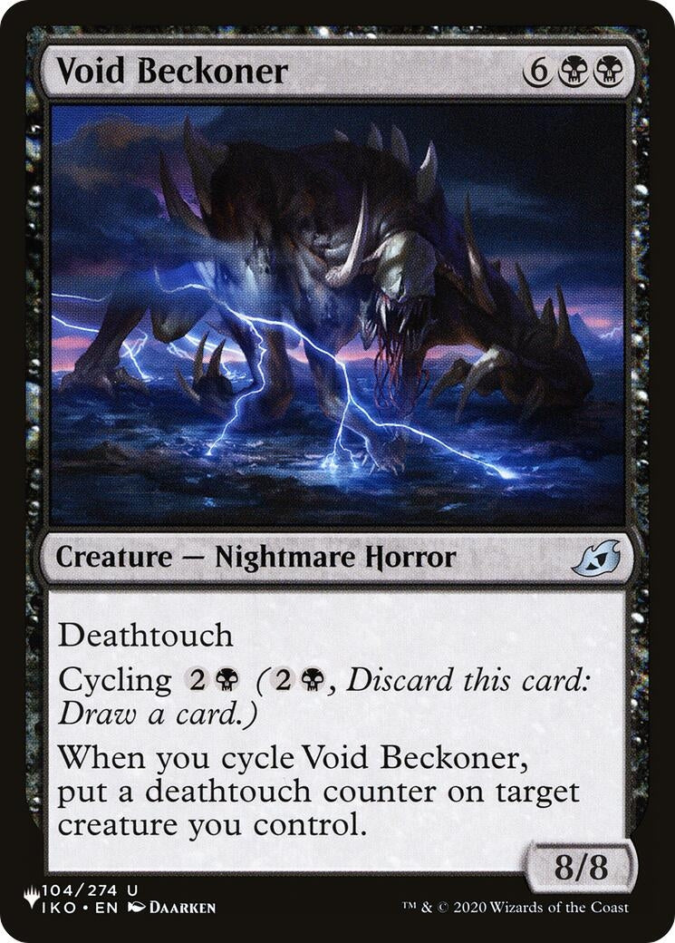 Image for Void Beckoner (104/274) (The List Reprints) - Magic: The Gathering