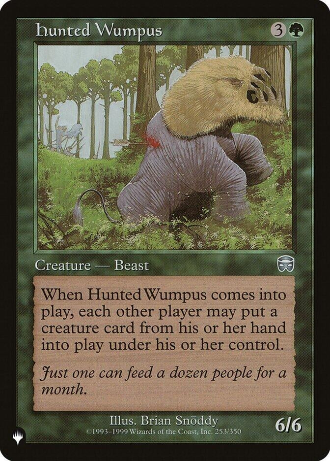 Hunted Wumpus (253/350) (The List Reprints)