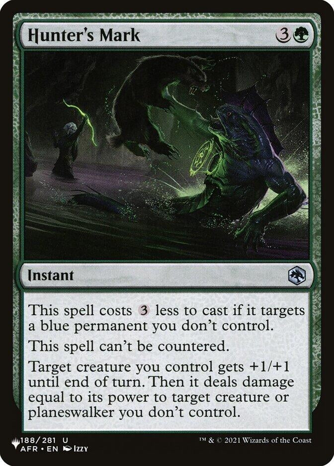 Hunter's Mark (188/281) (The List Reprints)
