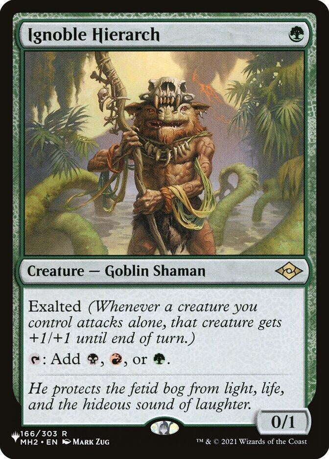 Ignoble Hierarch (166/303) (The List Reprints)