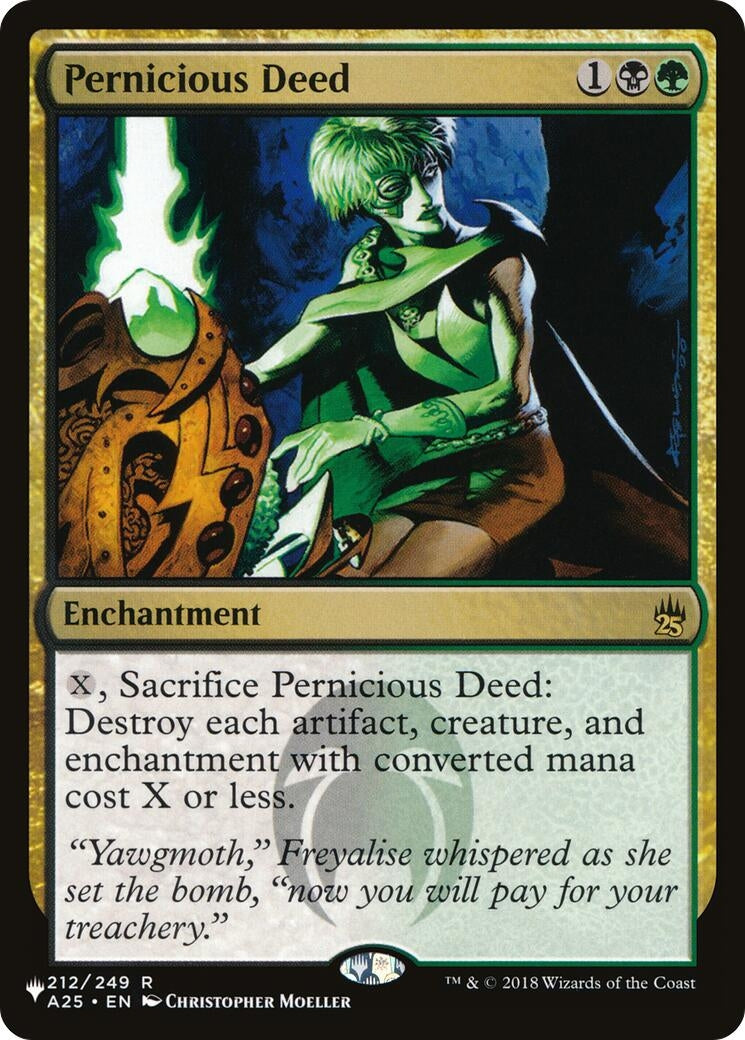Pernicious Deed (212/249) (The List Reprints)