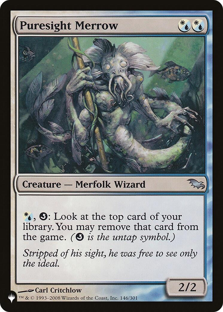 Puresight Merrow (146/301) (The List Reprints)