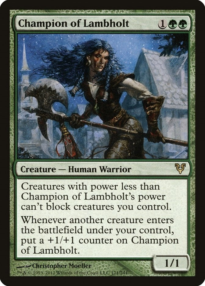 Champion of Lambholt (171) (Avacyn Restored)