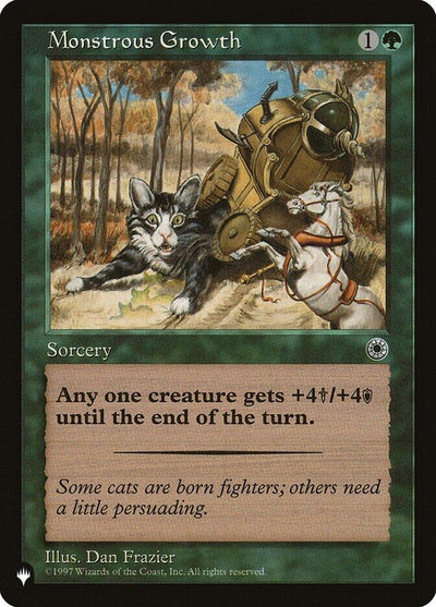 Monstrous Growth (Flavor Text) (The List Reprints)