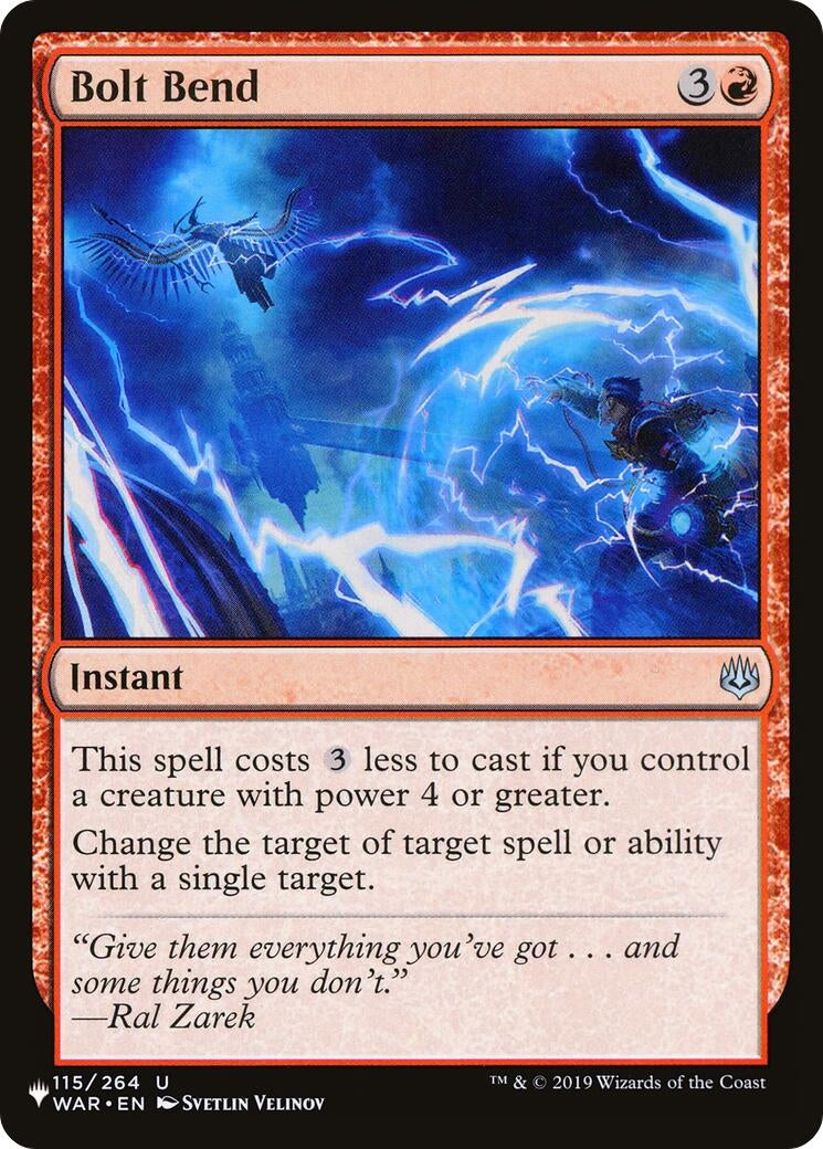 Bolt Bend (115/264) (The List Reprints)