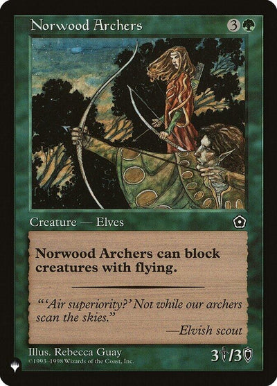 Norwood Archers (The List Reprints)