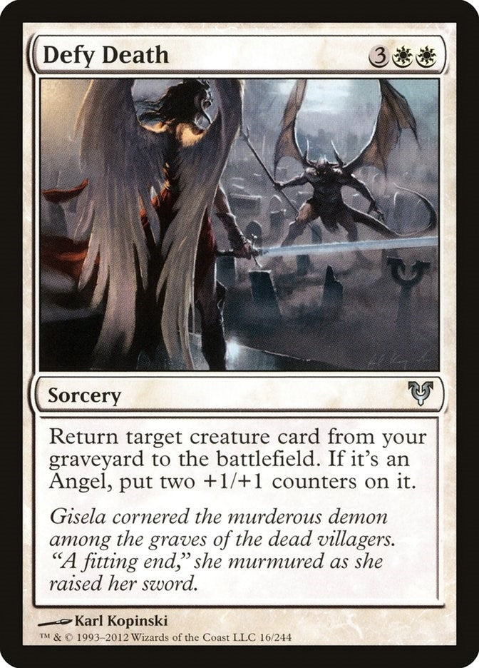 Image for Defy Death (16) (Avacyn Restored) - Magic: The Gathering