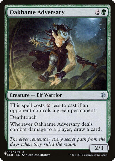 Oakhame Adversary (167/269) (The List Reprints)