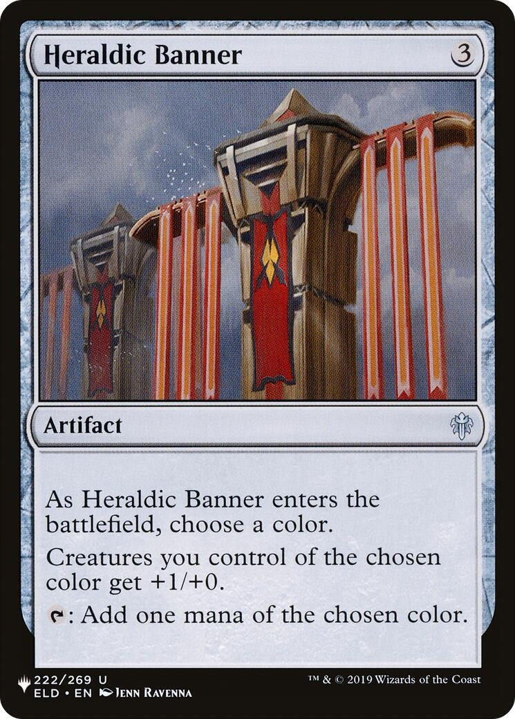 Heraldic Banner (222/269) (The List Reprints)