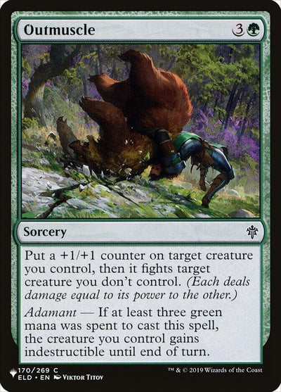 Outmuscle (170/269) (The List Reprints)