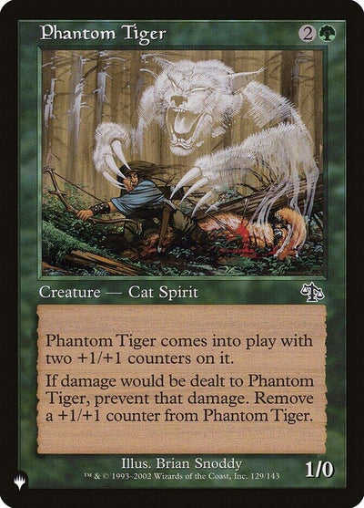 Phantom Tiger (129/143) (The List Reprints)