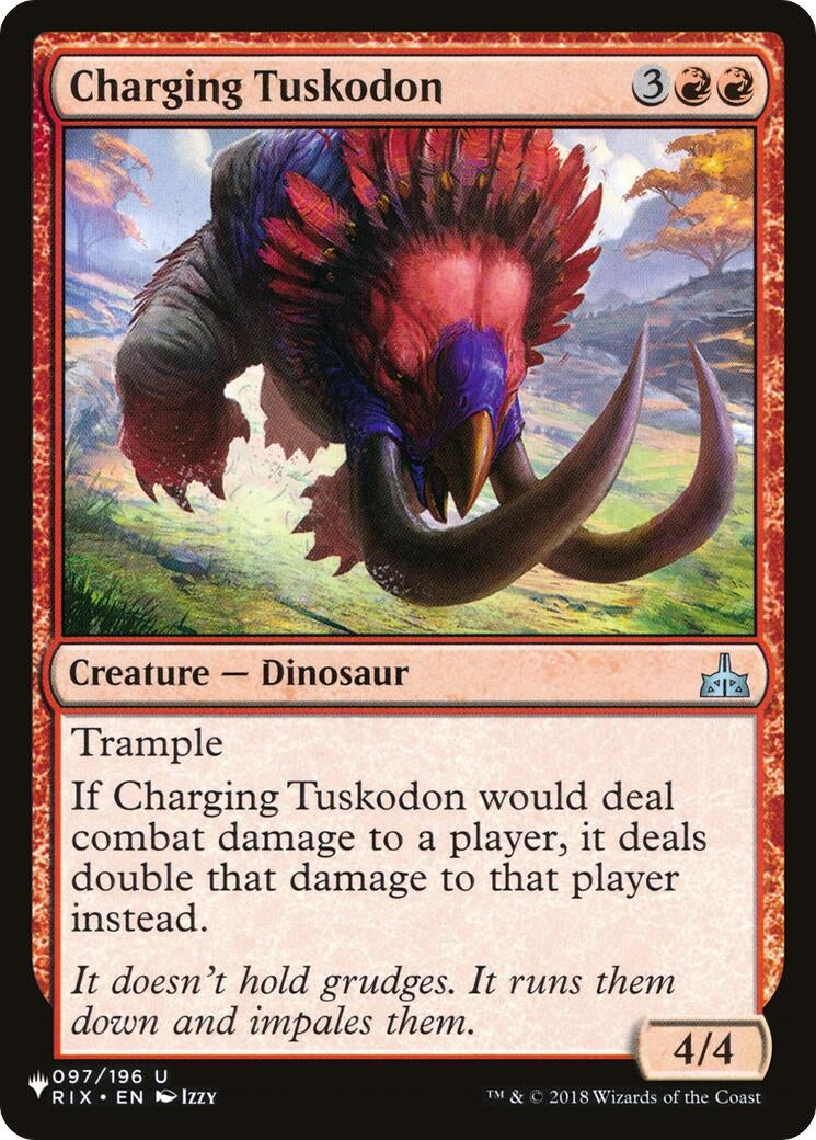 Charging Tuskodon (097/196) (The List Reprints)