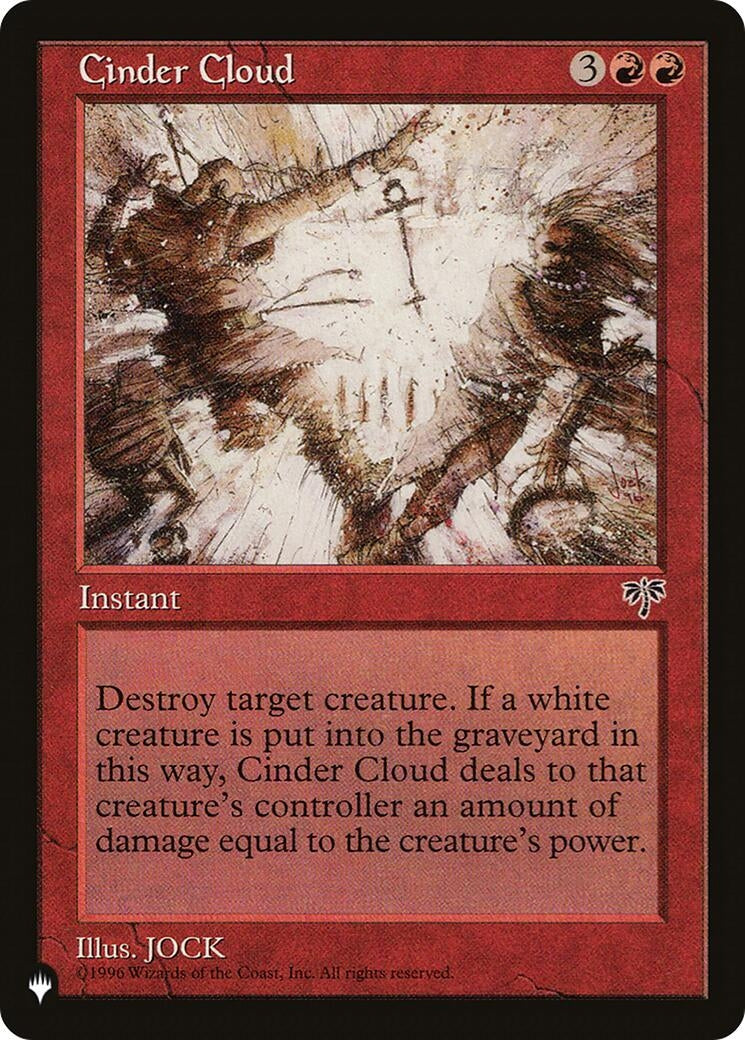 Cinder Cloud (The List Reprints)