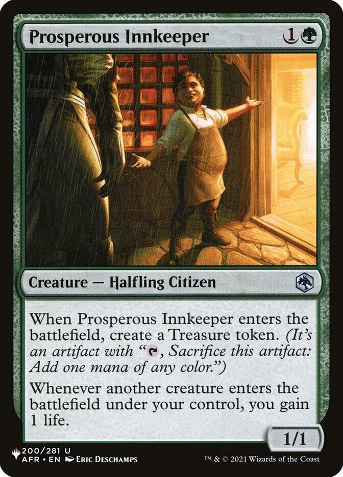 Prosperous Innkeeper (200/281) (The List Reprints)