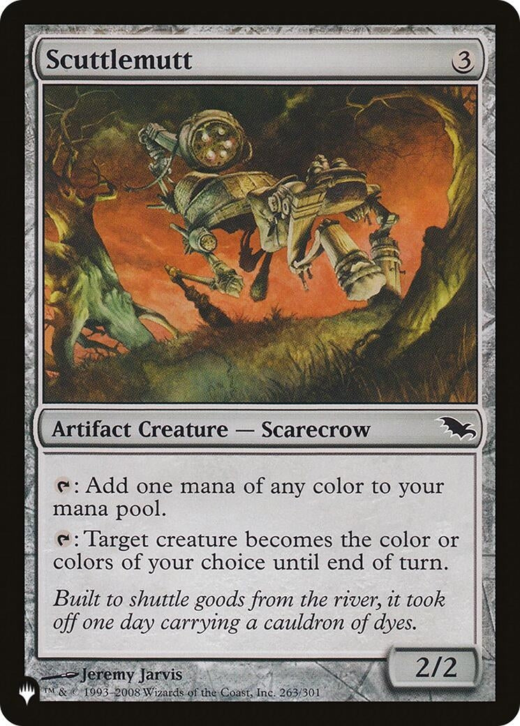 Image for Scuttlemutt (263/301) (The List Reprints) - Magic: The Gathering