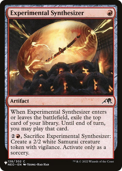 Experimental Synthesizer (138/302) (The List Reprints)