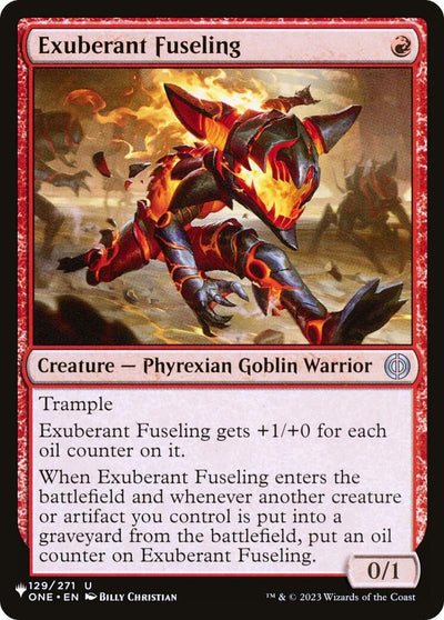 Exuberant Fuseling (129/271) (The List Reprints)