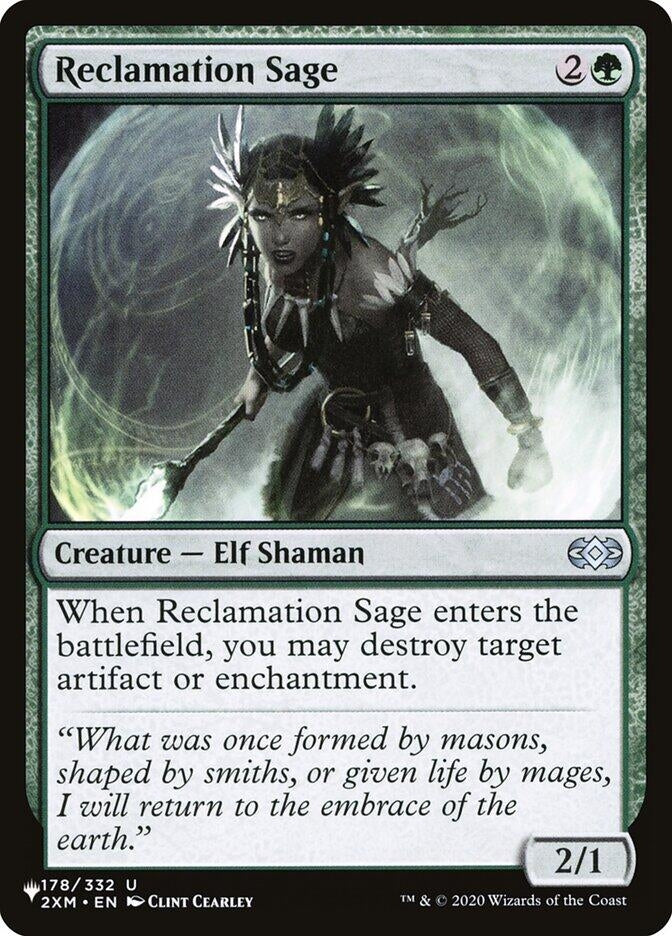 Reclamation Sage (2XM) (178/332) (The List Reprints)