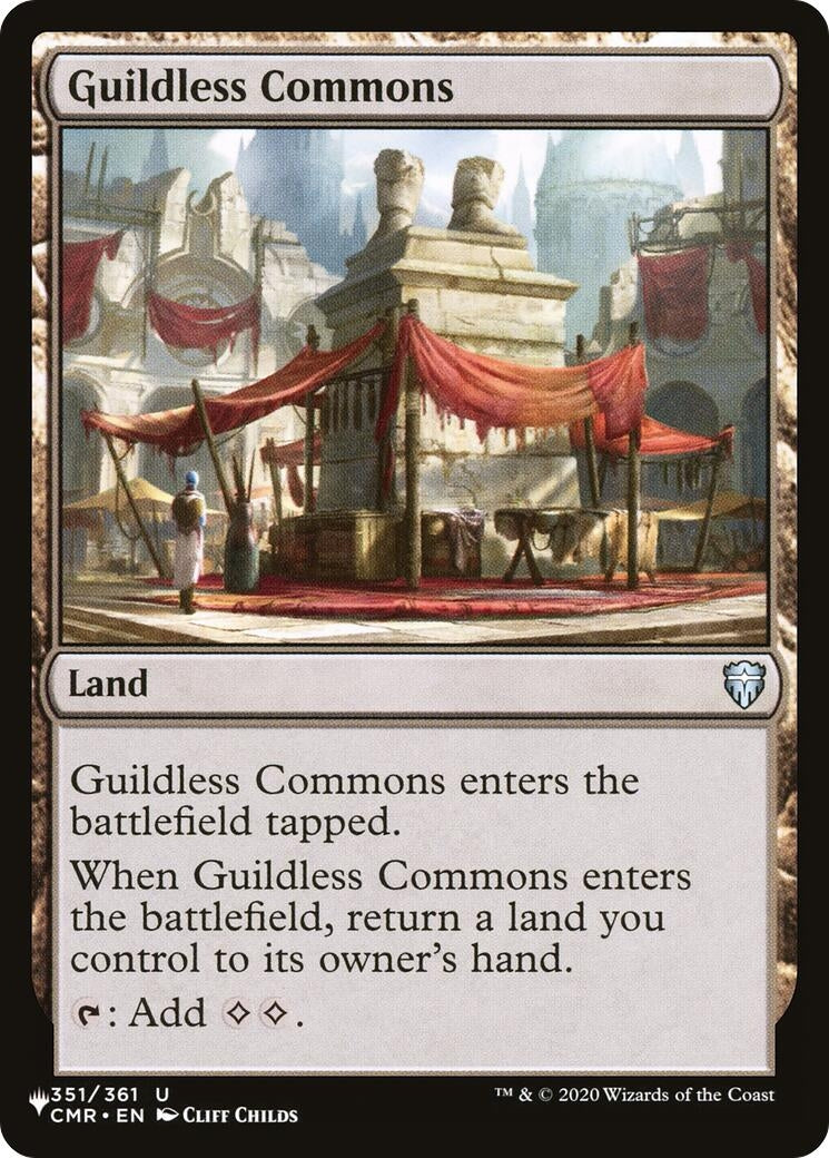 Guildless Commons (351/361) (The List Reprints)