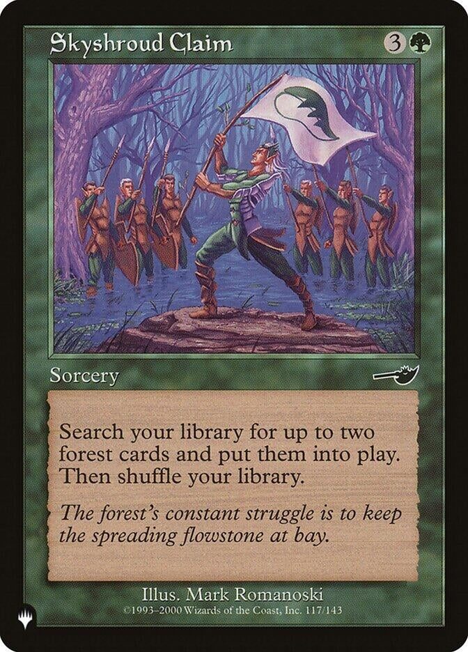 Skyshroud Claim (117/143) (The List Reprints)