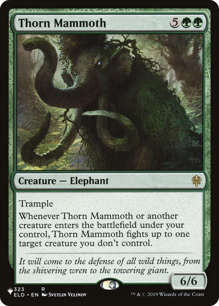 Thorn Mammoth (323/269) (The List Reprints)