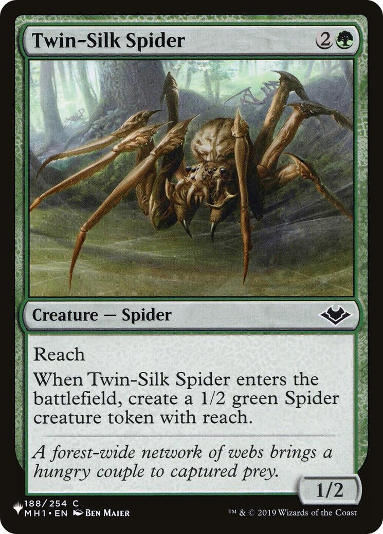 Image for Twin-Silk Spider (188/254) - Magic: The Gathering