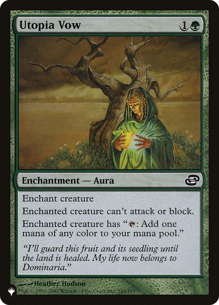 Image for Utopia Vow (142/165) - Magic: The Gathering