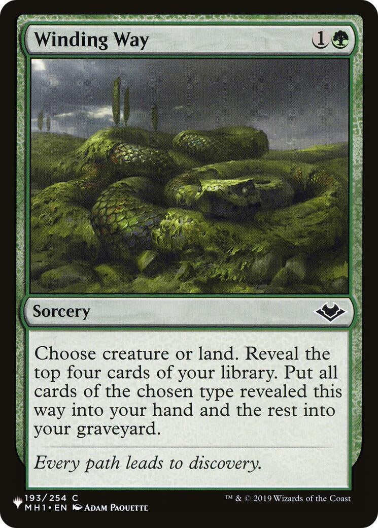 Winding Way (193/254) (The List Reprints)